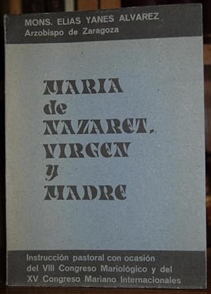 Imagen del vendedor de MARIA DE NAZARET, VIRGEN Y MADRE a la venta por Fbula Libros (Librera Jimnez-Bravo)