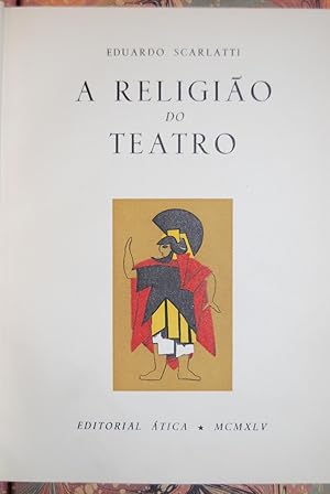 Imagen del vendedor de A RELIGIAO DO TEATRO a la venta por Fbula Libros (Librera Jimnez-Bravo)