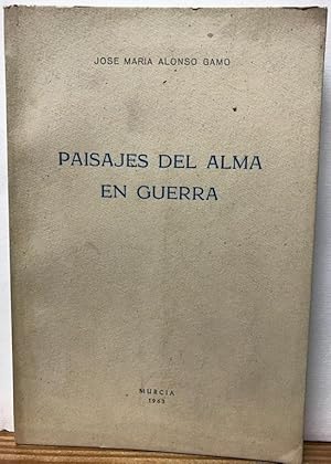 Bild des Verkufers fr PAISAJES DEL ALMA EN GUERRA zum Verkauf von Fbula Libros (Librera Jimnez-Bravo)