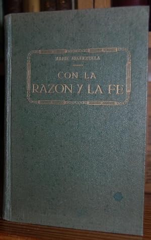 Imagen del vendedor de CON LA RAZON Y LA FE O PROBLEMAS APOLOGETICOS a la venta por Fbula Libros (Librera Jimnez-Bravo)