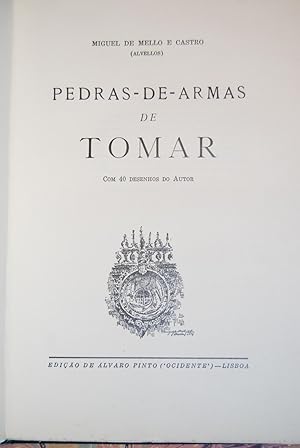 Image du vendeur pour PEDRAS DE ARMAS DE TOMAR. Con 40 desenhos do autor mis en vente par Fbula Libros (Librera Jimnez-Bravo)