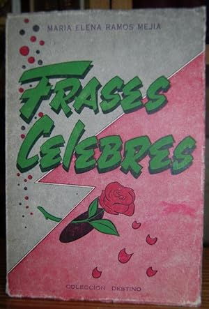 Imagen del vendedor de FRASES CELEBRES a la venta por Fbula Libros (Librera Jimnez-Bravo)