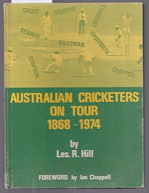 Bild des Verkufers fr Australian Cricketers on Tour 1868-1974 zum Verkauf von Laura Books