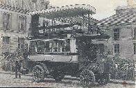 Carte Postale Ancienne - Omnibus automobile de la compagnie Générale des Omnibus. Système Eugène ...