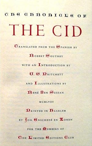 THE CHRONICLE OF THE CID