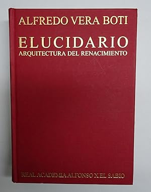 Imagen del vendedor de ELUCIDARIO. Arquitectura del Renacimiento. a la venta por Librera J. Cintas