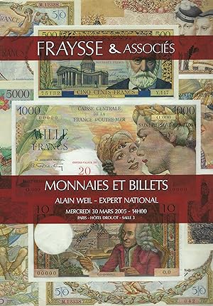 Seller image for Ventes aux enchres, 30 mars 2005 for sale by Librairie Archaion