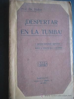 Imagen del vendedor de DESPERTAR EN LA TUMBA! a la venta por Librera Maestro Gozalbo