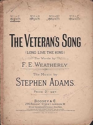 Seller image for The Veteran's Song (Long Live the King) for Piano & Voice for sale by Mr Pickwick's Fine Old Books