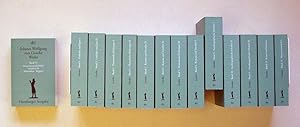 Goethe - Werke. Hamburger Ausgabe in 14 Bänden. (14 Bde., cplt.).