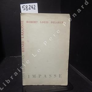 Image du vendeur pour Impasse. mis en vente par Librairie-Bouquinerie Le Pre Pnard