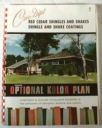 Seller image for Oreo-Dipt Red Cedar Shingles and Shakes, Shingle and Shake Coating Featuring Optional Kolor Plan. A. I. F. File No. 19-D-1 for sale by Resource Books, LLC