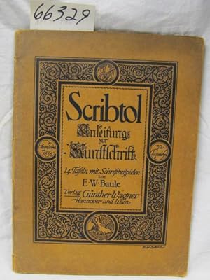 Image du vendeur pour Scribtol Anleifung zur Kunfflchrift Penmanship & Lettering mis en vente par Princeton Antiques Bookshop