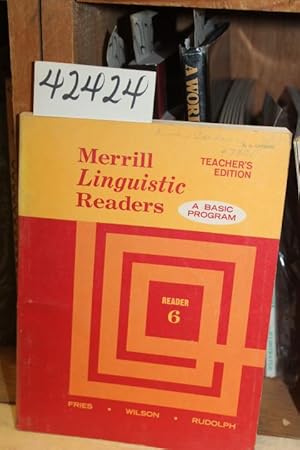 Image du vendeur pour Merrill Linguistic Readers: A Basic Program Teacher's Edition/Reader 6 mis en vente par Princeton Antiques Bookshop