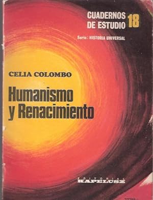 Seller image for Humanismo y Renacimiento for sale by SOSTIENE PEREIRA