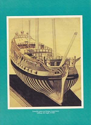 Estudio para un buque veneciano (dibujo del siglo XVIII)/ A
