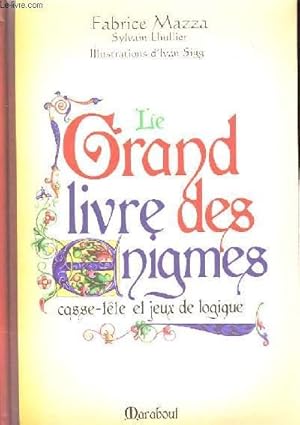 Immagine del venditore per LE GRAND LIVRE DES ENIGMES - casse tte et jeux de logique venduto da Le-Livre