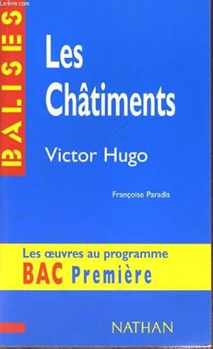 Bild des Verkufers fr LES CHTIMENTS (FRANCOISE PARADIS) zum Verkauf von Le-Livre