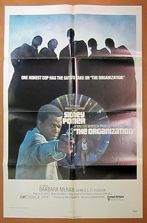 Bild des Verkufers fr The Organization- Original One Sheet Folded Movie Poster (1971) zum Verkauf von Dale Steffey Books, ABAA, ILAB