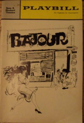 Playbill: Bajour - Sam S. Shubert Theatre