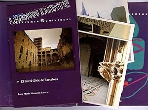 Seller image for CATALUNYA UNIVERSAL. N 14: El Barri Gtic de Barcelona. (libro + postales) for sale by Librera DANTE