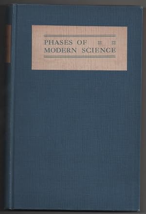 Seller image for Phases of Modern Science : British Empire Exhibition 1924 -1925 for sale by Frances Wetherell