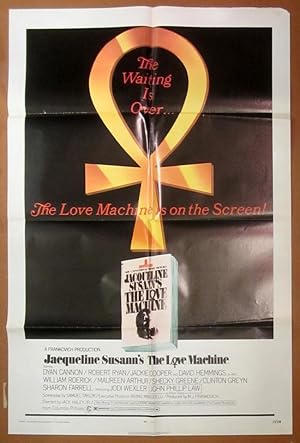 Seller image for The Love Machine -Original Folded One Sheet Movie Poster (1971) for sale by Dale Steffey Books, ABAA, ILAB