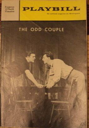 Playbill: The Odd Couple - Eugene O'neill Theatre