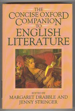 Bild des Verkufers fr THE CONCISE OXFORD COMPANION TO ENGLISH LITERATURE zum Verkauf von A Book for all Reasons, PBFA & ibooknet