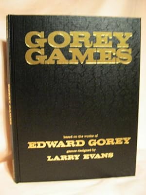 Bild des Verkufers fr GOREY GAMES zum Verkauf von Robert Gavora, Fine & Rare Books, ABAA