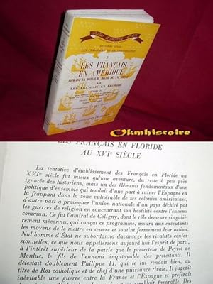 Imagen del vendedor de LES FRANCAIS EN FLORIDE - ( srie : Les Franais en Amrique pendant la deuxime moiti du XVIe sicle ) a la venta por Okmhistoire