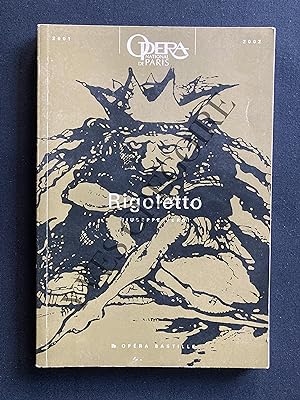RIGOLETTO-GIUSEPPE VERDI-PROGRAMME OPERA BASTILLE SAISON 2001-2002