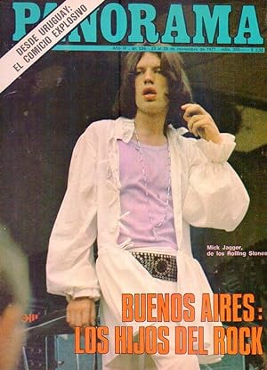 Imagen del vendedor de PANORAMA - No. 239 - Ao IX, 23 al 29 de noviembre de 1971 (Buenos Aires: los hijos del rock, Mick Jagger de los Rollings Stones) a la venta por Buenos Aires Libros