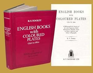 English books with coloured plates 1790 to 1860