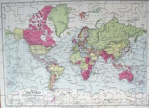 Bild des Verkufers fr [Jigsaw Maps] The World on Mercator's Projection. Scotland. Europe zum Verkauf von Bow Windows Bookshop (ABA, ILAB)