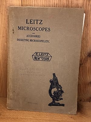 Seller image for LEITZ MICROSCOPES AND ACCESSORIES DISSECTING MICROSCOPES, ETC. Catalog IV-A for sale by BEACON BOOKS