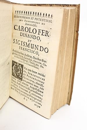 Immagine del venditore per Patrocinii debitorum calamitate belli depauperatorum pars prima suivi de Pars secunda venduto da Librairie Le Feu Follet