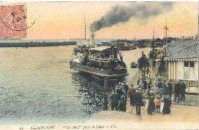 Image du vendeur pour Carte Postale Ancienne - 22 - CHERBOURG - "Le Llyod" quitte le Quai. mis en vente par JOIE DE LIRE