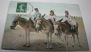 Image du vendeur pour Carte Postale Ancienne - AUTOMOBILES-AUTOBUS UN TRIO. mis en vente par JOIE DE LIRE
