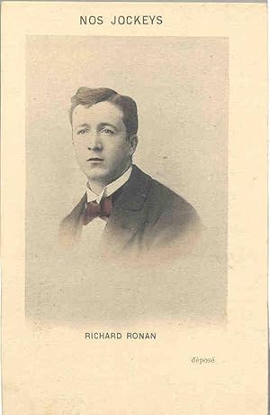 Carte Postale Ancienne - NOS JOCKEYS - RICHARD RONAN