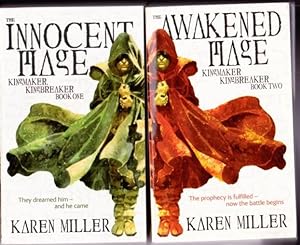 Seller image for Kingmaker, Kingbreaker: vol (1) one "The Innocent Mage", vol (2) two "The Awakened Mage" -the complete two book set of "Kingmaker, Kingbreaker" for sale by Nessa Books