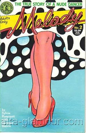 Seller image for MELODY; The True Story of a Nude Dancer No. 02 / 1988 for sale by Alta-Glamour Inc.