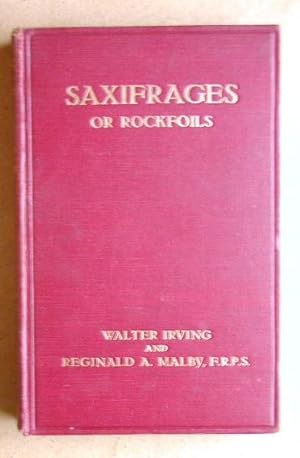 Imagen del vendedor de The Rock Gardener's Library: Saxifrages or Rockfoils. a la venta por N. G. Lawrie Books