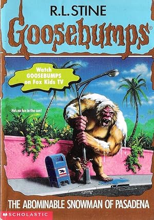 Image du vendeur pour The Abominable Snowman of Pasadena Goosebumps #38 mis en vente par Caerwen Books