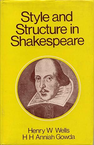 Seller image for Style and Structure in Shakespeare. for sale by Kurt Gippert Bookseller (ABAA)