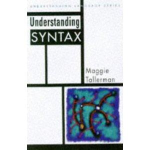 Image du vendeur pour Understanding Syntax mis en vente par Mahler Books