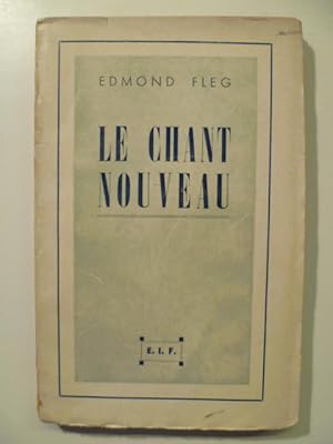 Seller image for Le Chant Nouveau. for sale by Arca librairie