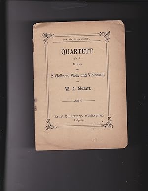 Seller image for Quartett No. 6 C-dur Fur 2 Violinen, Viola Und Violoncell for sale by Meir Turner