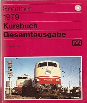 Deutsche Bundesbahn : Kursbuch Gesamtausgabe Sommer 27.05. - 29.09.1979 [6 Teile] / Deutsche Bund...