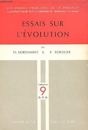 Immagine del venditore per ESSAIS SUR L'EVOLUTION - monographie 9 venduto da Le-Livre